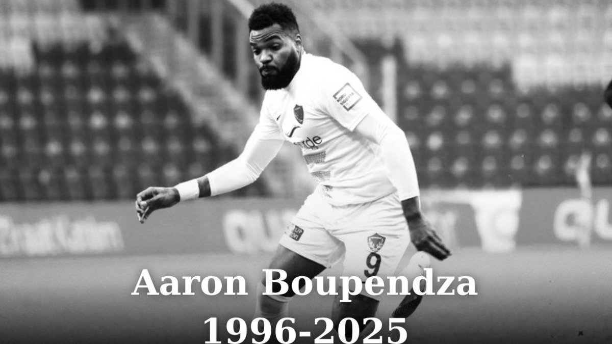 Atakaş Hatayspor'dan Aaron Boupendza için taziye mesajı Atakaş Hatayspor'dan Aaron Boupendza için taziye mesajı