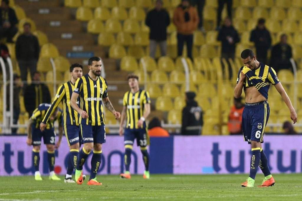 Fenerbahçe-Atiker Konyaspor karşılaşmasından kareler