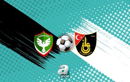 Amed SK-İstanbulspor maçı ne zaman, saat kaçta ve hangi kanalda yayınlanacak? | CANLI İZLE