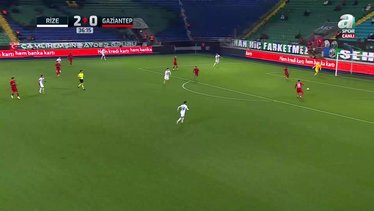GOL | Çaykur Rizespor 2-1 Gaziantep FK