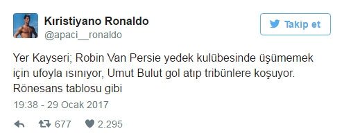 Kayserispor - Fenerbahçe maçı Twitter’ı salladı