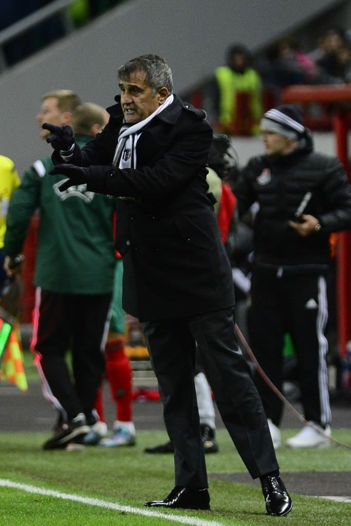 Lokomotiv Moskova - Beşiktaş maçından kareler