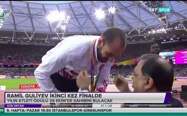 Ramil Guliyev ikinci kez finalde