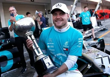 Japonya'da zafer Bottas'ın