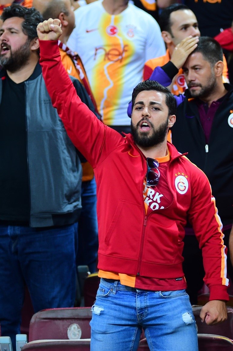 Galatasaray - L.Moskova maçından kareler!