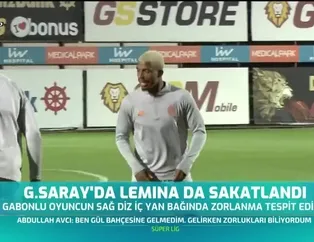Galatasaray'da Mario Lemina da sakatlandı