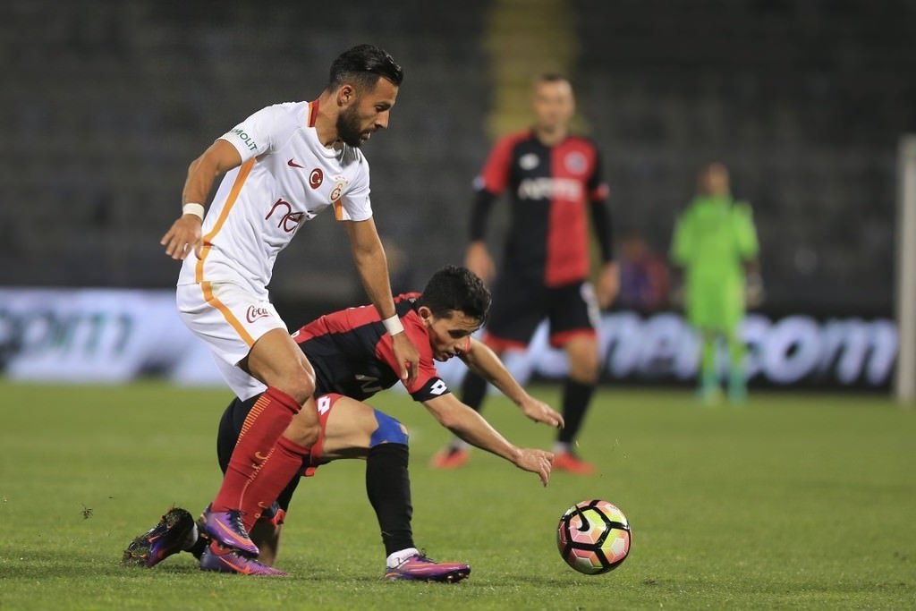 Gençlerbirliği-Galatasaray karşılaşmasından kareler
