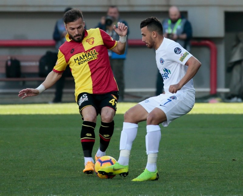 Göztepe - Kasımpaşa maçından kareler
