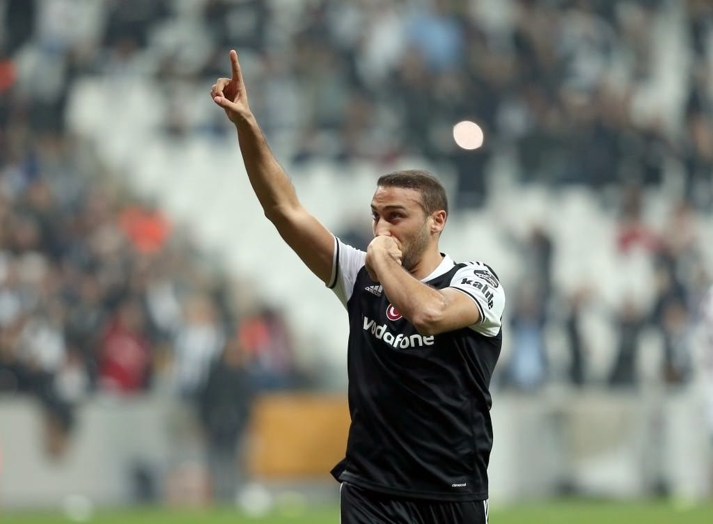 Beşiktaş-Trabzonspor karşılaşmasından kareler