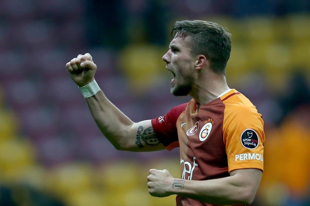 Galatasaray-Gençlerbirliği karşılaşmasından kareler