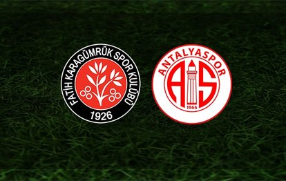 Karagümrük-Antalyaspor | CANLI