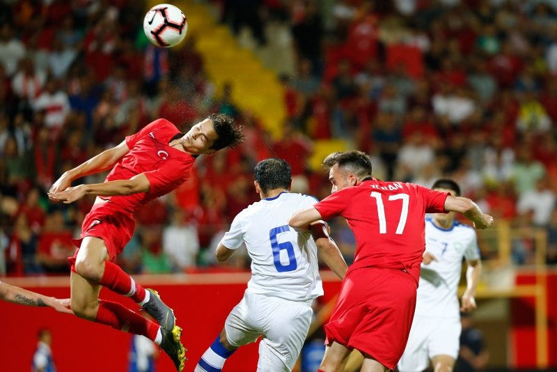 Türkiye - Özbekistan maçından kareler...