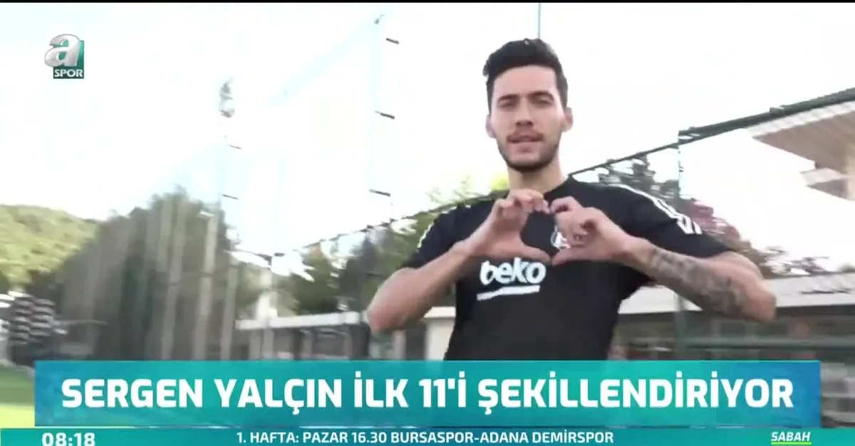 Sergen Yalçın ilk 11'i şekillendiriyor