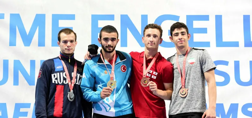 Güreşte Türkiye’nin altın Yiğit’i