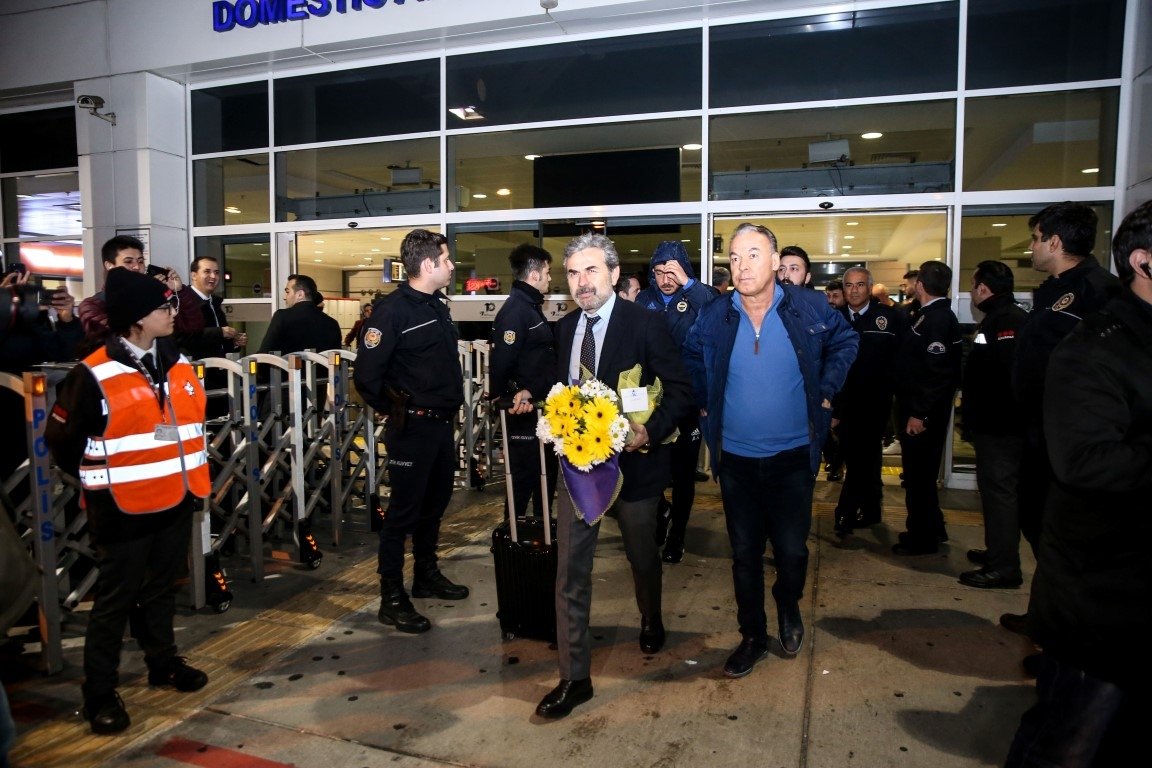 Fenerbahçe’ye coşkulu karşılama