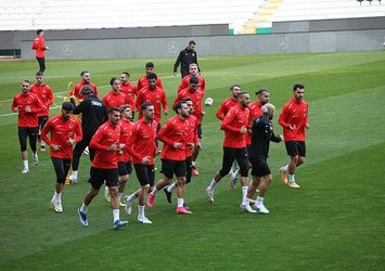 A Milli Takım Letonya'ya hazır!