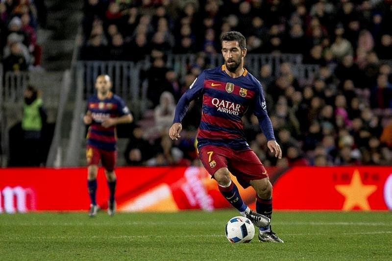 Arda Turan’ın Barcelona’daki ilk maçında olay