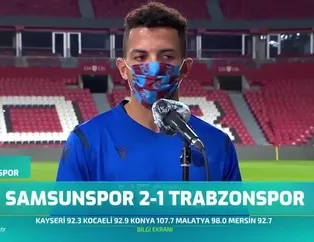 "Trabzonspor'un futbolcusu olduğum için mutluyum"