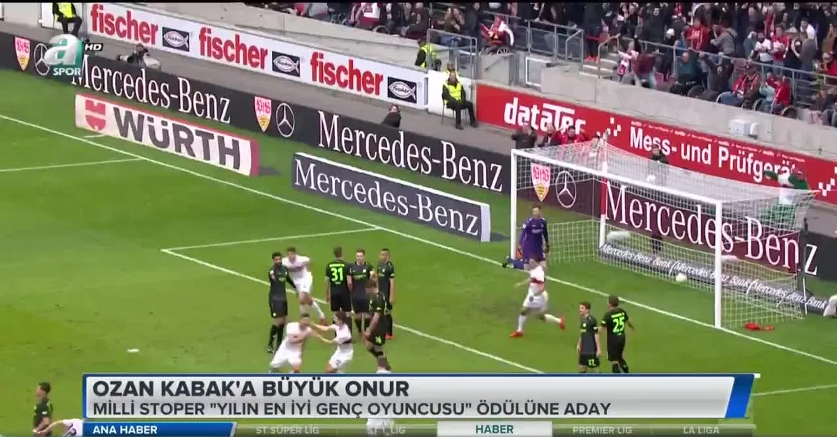 Ozan Kabak'a büyük onur