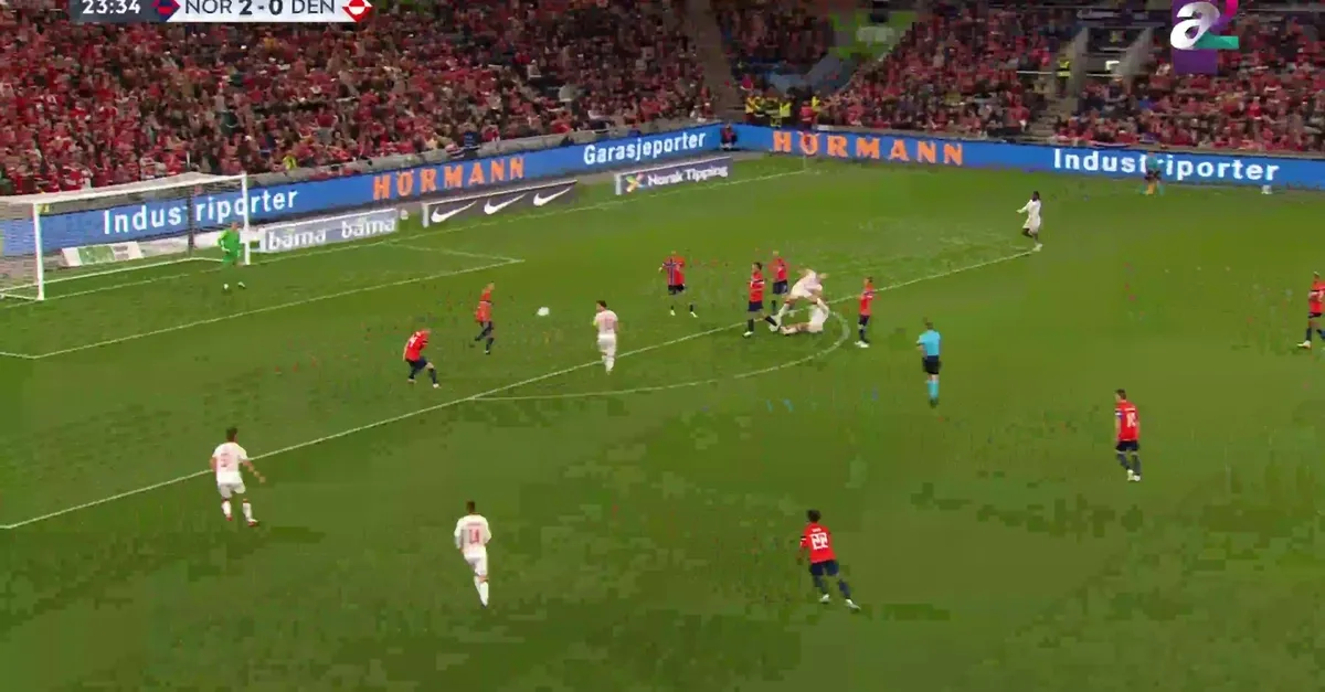 Norveç 3-2 Danimarka (MAÇ ÖZETİ)