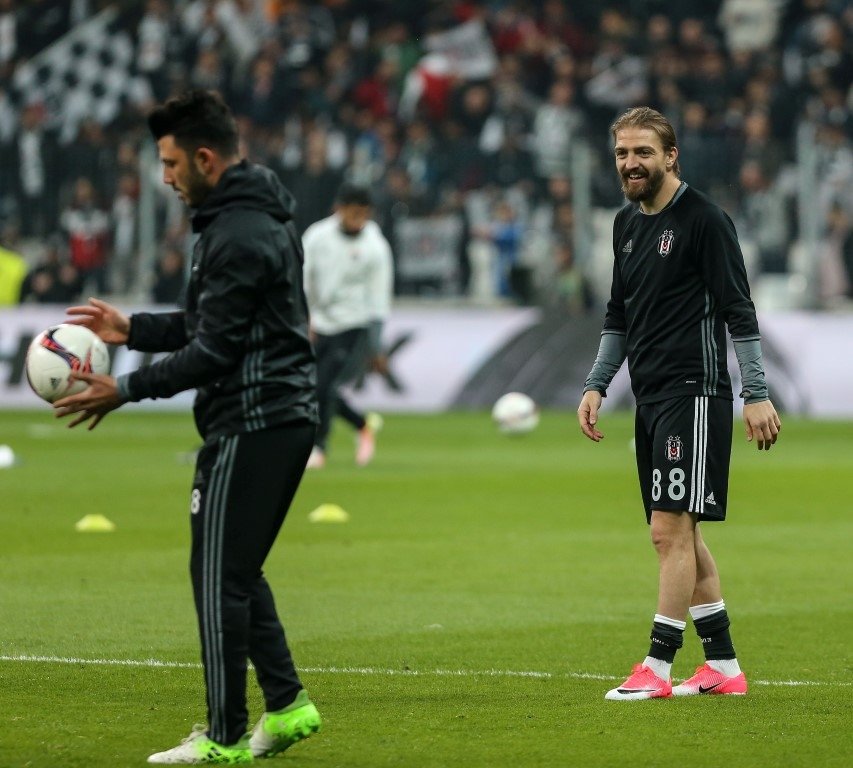 Beşiktaş - O.Lyon maçından kareler