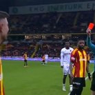 Kayseri’de kırmızı kart kararı! İşte o pozisyon