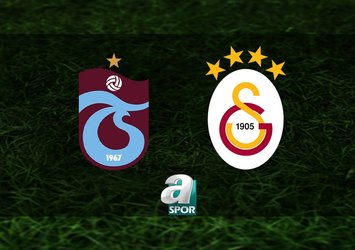 Trabzonspor-G.Saray maçı bilgileri!