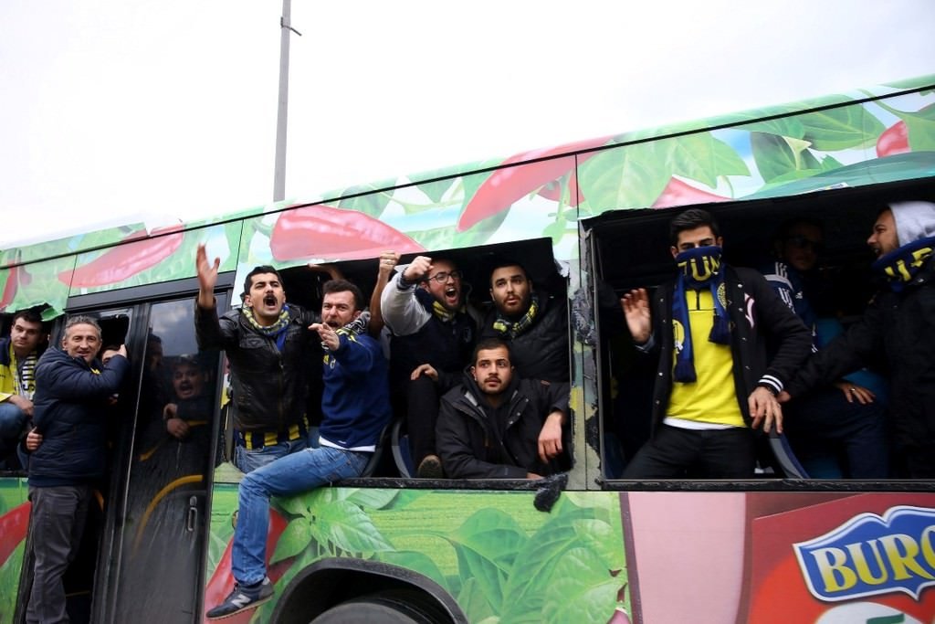 Fenerbahçe taraftarı Vodafone Arena’da