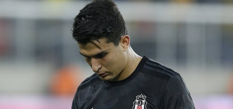 Beşiktaş Giresunspor karşılaşmasında Necip Uysal kırmızı kart gördü! Kartal 10 kişi kaldı