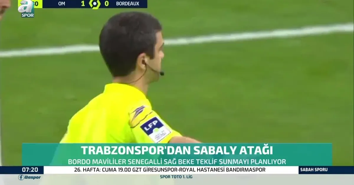 Trabzonspor'da Sabaly atağı