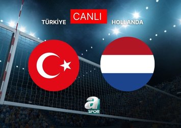 TÜRKİYE-HOLLANDA maçı CANLI izle! Türkiye - Hollanda voleybol maçı canlı izleme linki var mı?