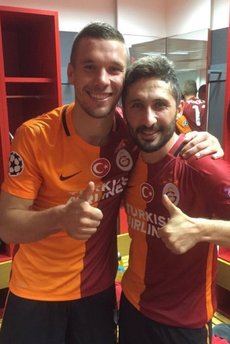 Podolski'den Sabri'ye destek mesajı