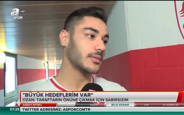 Ozan Kabak: "Büyük hedeflerim var"