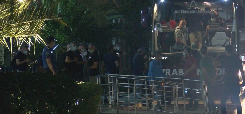 Trabzonspor kafilesi İstanbul'a geldi