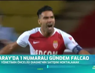 Galatasaray'da 1 numaralı gündem Falcao