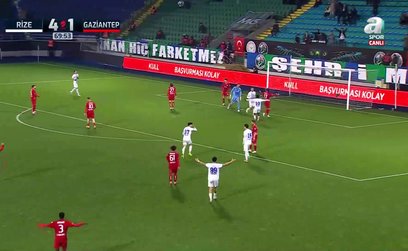 GOL | Çaykur Rizespor 5-1 Gaziantep FK