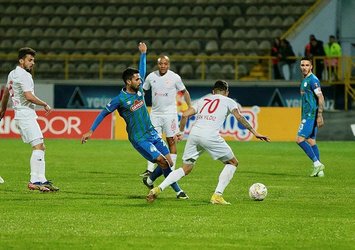 Rizespor ilk yarıda fişi çekti!