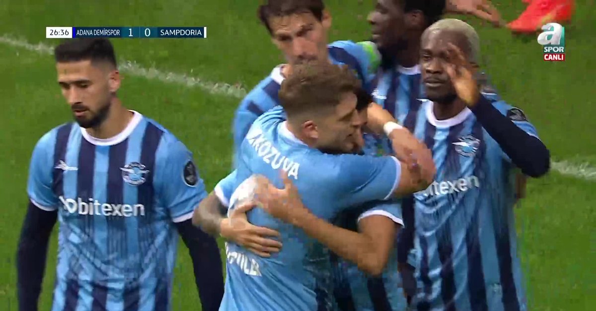 GOL | Adana Demirspor 1-0 Sampdoria