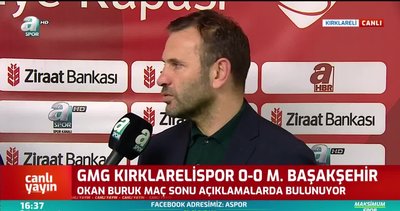 Okan Buruk'tan Vedat Muriç açıklaması