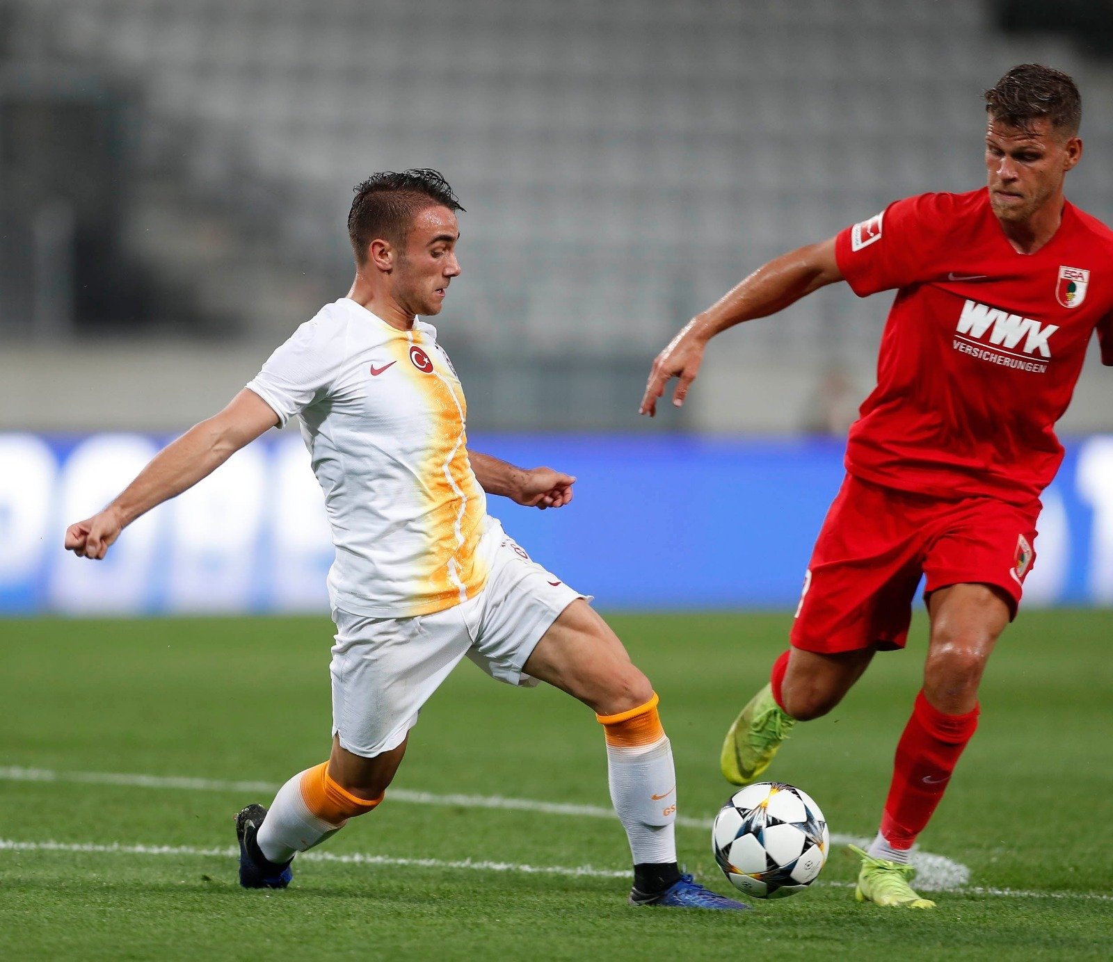 Galatasaray Augsburg maçından kareler!