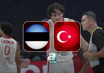 Estonya-Türkiye CANLI İZLE