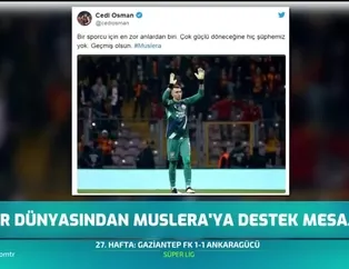 Muslera'ya spor camiasından destek