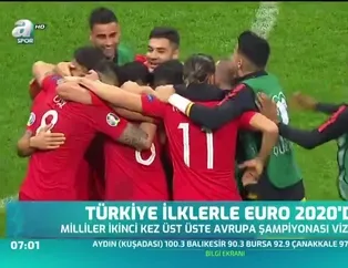 Türkiye ilklerle EURO 2020'de