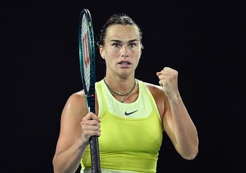 Son şampiyon Aryna Sabalenka Avustralya Açık'ta yarı finalde!
