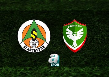 Alanyaspor - Amed SK maçı hangi kanalda?
