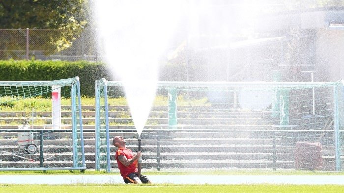 Galatasaray antrenmandan ilginç kareler