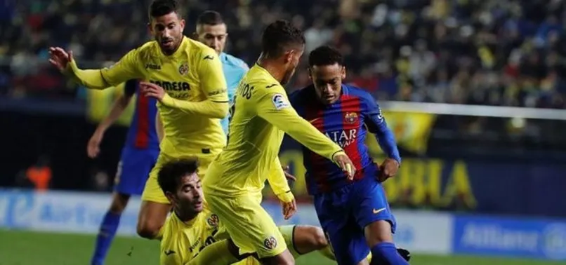 Barcelona'ya Villareal freni