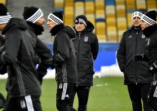 Beşiktaş, Dinamo Kiev maçına hazır