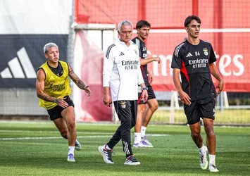 Mourinho ilk antrenmanına çıktı
