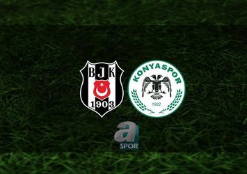 Beşiktaş - Konyaspor maçı detayları!
